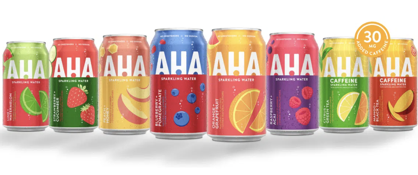 The Best Aha Sparkling Water Flavors, Ranked