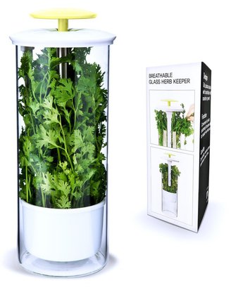 Herb Keeper NOVART Premium Herb Keeper and Herb Storage Container