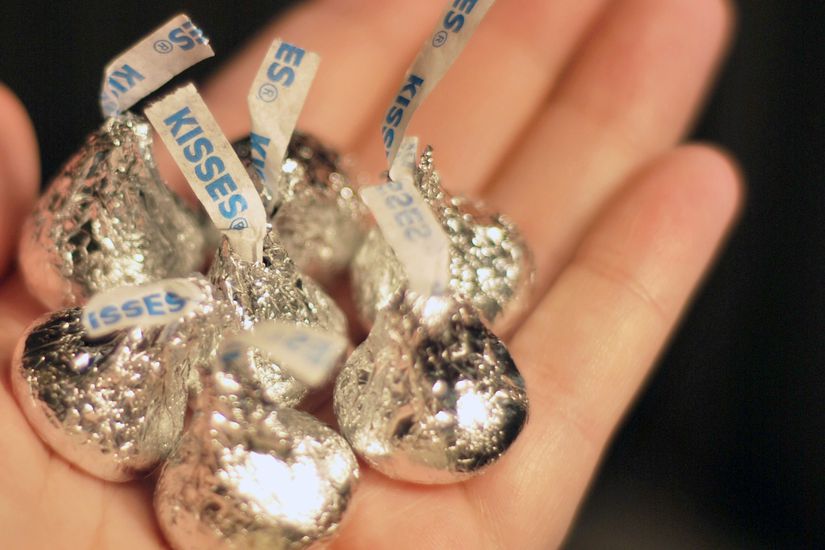 A Hershey Kiss  History of Candy