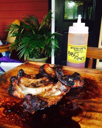 Spring Creek Bar B-Q in Monson, Maine