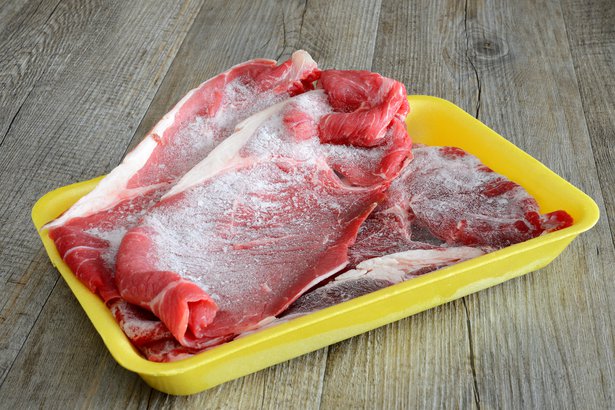 Thawing Meat on the Counter