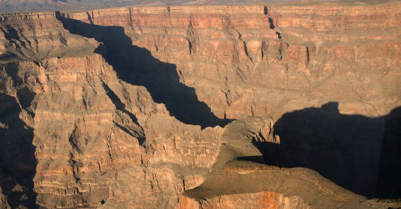 Grand Canyon from helicopter ride