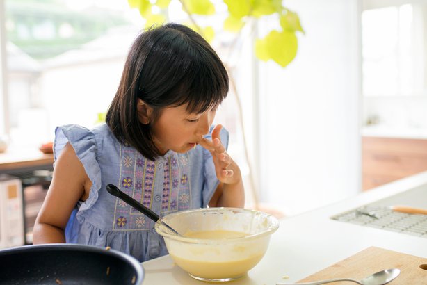 Tasting Raw Batter