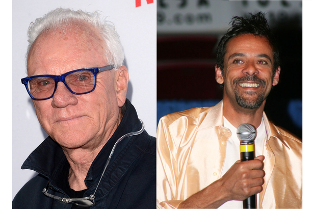 Malcom McDowell and Alexander Siddig