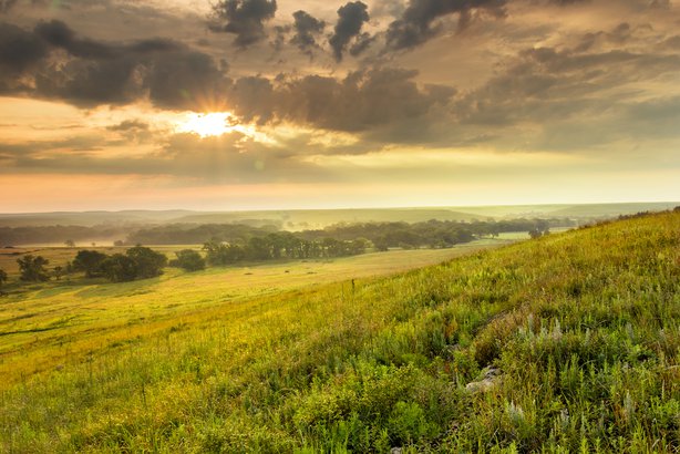 Tallgrass Prairie National Preserve in Kansas