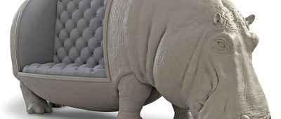 Hippopotamus Sofa, Hammacher Schlemmer