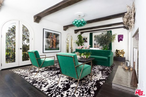 Usher's House in Hollywood Hills, CA