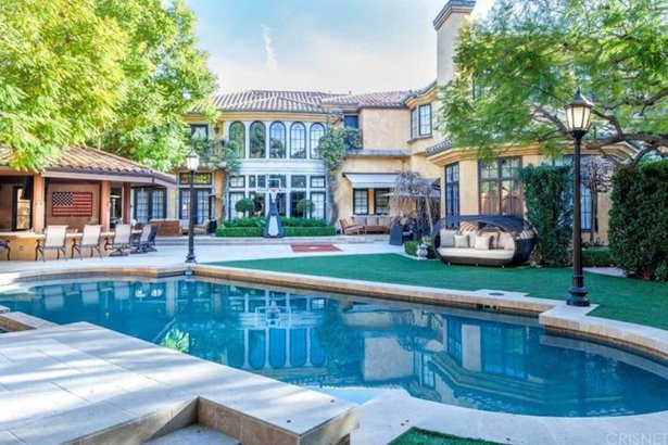 Charlie Sheen's House in Beverly Hills, CA