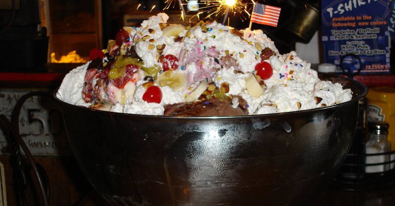 Punch Bowl, Jaxson's Ice Cream, Dania Beach, Florida