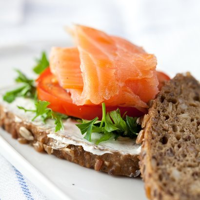 Smoked Salmon Sandwich