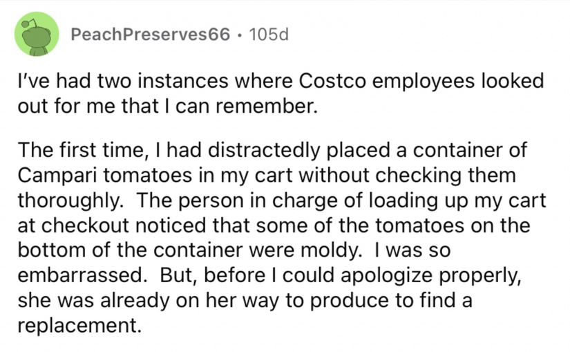 Wholesome 5Star Costco Customer Service Moments