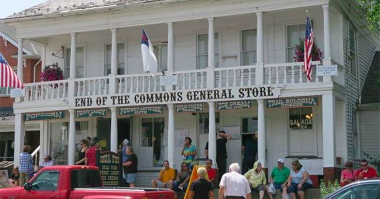 End of the Commons General Store, Mesopotamia, Ohio
