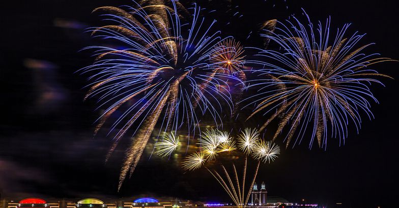 fireworks at Navy Pier, Chicago