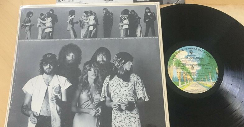 Vintage Fleetwood Mac's "Rumours" Vinyl LP