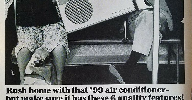 Vintage 1966 Fedders Air Conditioner Ad