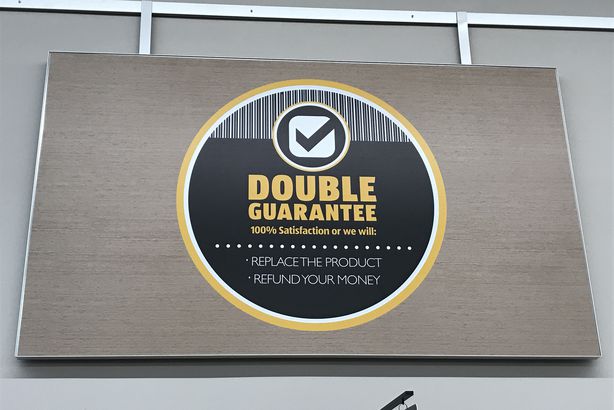 There's a 'Double Guarantee' — And It's No Joke