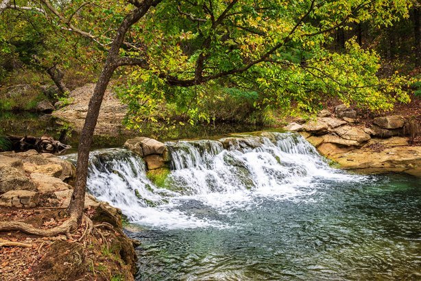 Chickasaw National Recreation Area in Oklahoma