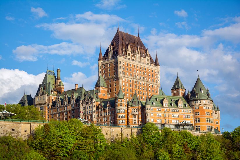 Chateau Frontenac in Quebec City