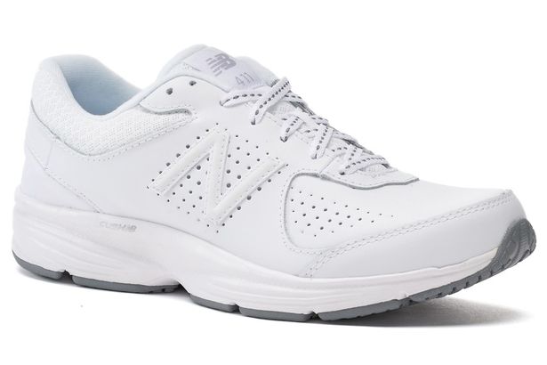 narrow white sneakers