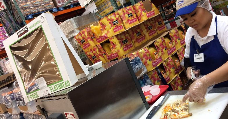 free food samples in Costco
