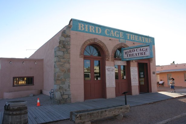 The Bird Cage Theater on Tombstone, AZ