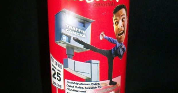 Red Light Camera-Blocking Spray