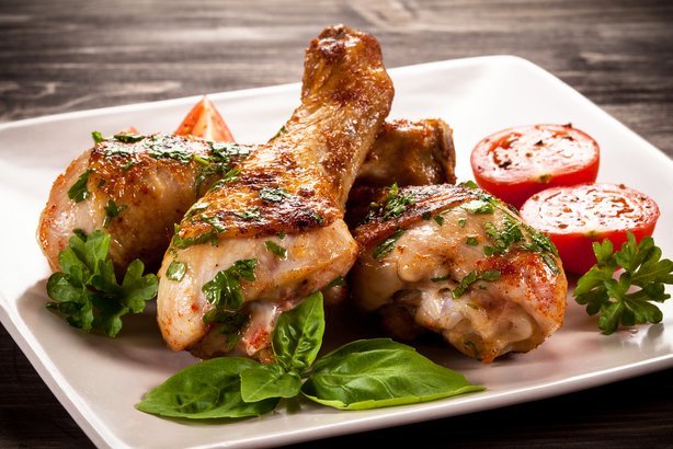 Coffee-Brined Drumsticks