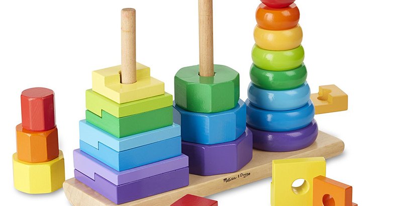 Melissa & Doug Geometric Stacker