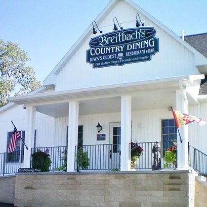 Breitbach's Country Dining in Balltown, Iowa