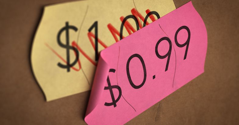 psychological pricing on tag