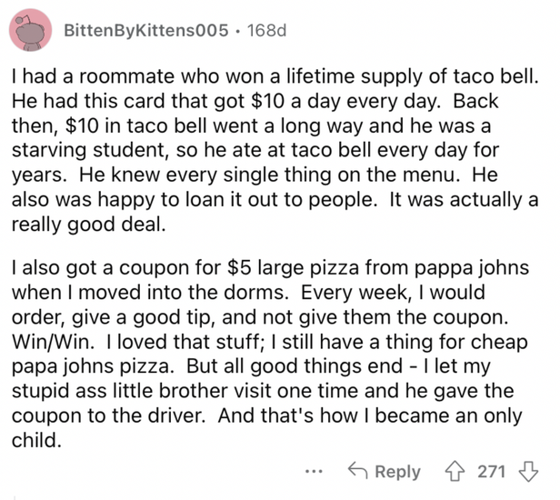 "Lifetime Supply" Winners Reveal How Long Their Supplies Actually