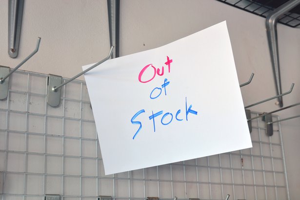Rain Check on Sold Out Items