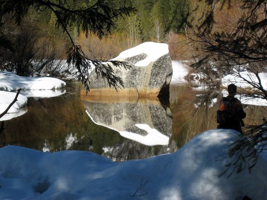 Mirror Lake Hike, Winter 2008
