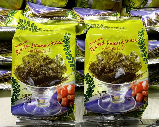 low carb seaweed snacks