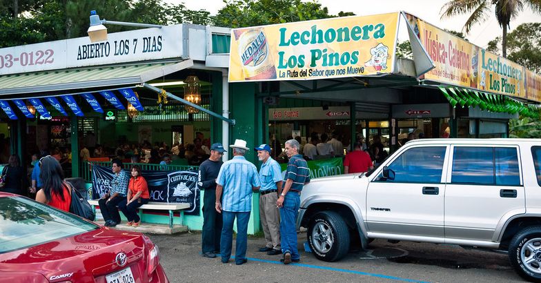 lechonera los pinos on the ruta del lechón