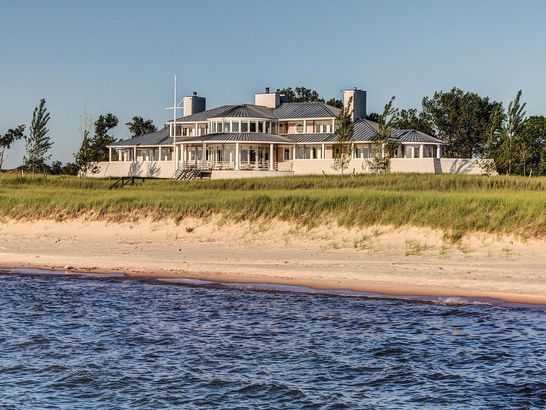The Michigan Beachfront Mansion