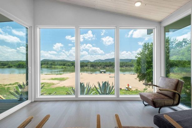 Modern Hill Country Lake House