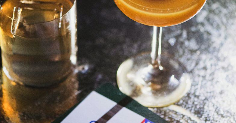 cocktail and cocktail menu at la factoria