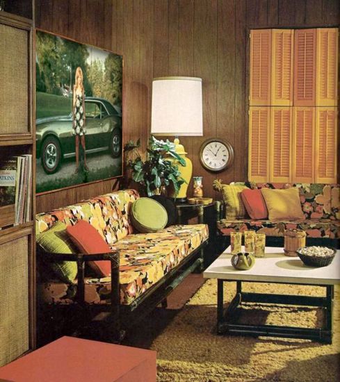 11 Photos of '70s Living Rooms That Give Us Fuzzy Vintage Vibes
