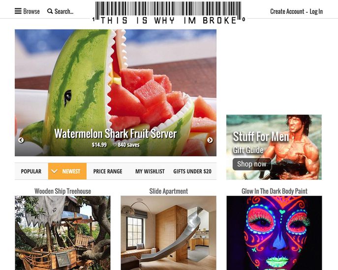 Unique Online Stores