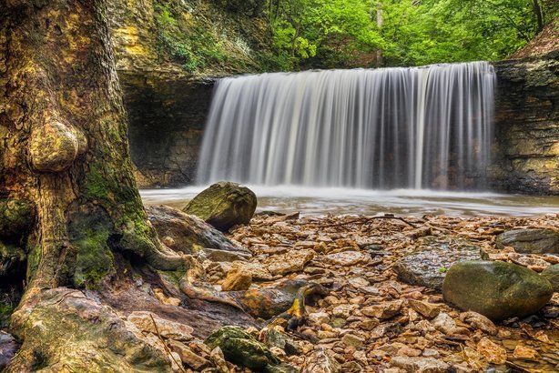 Indian Run Falls, Ohio