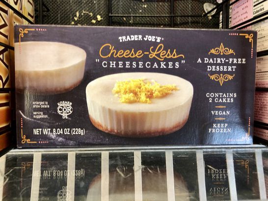 Trader Joe's Cheese-less Cheesecake