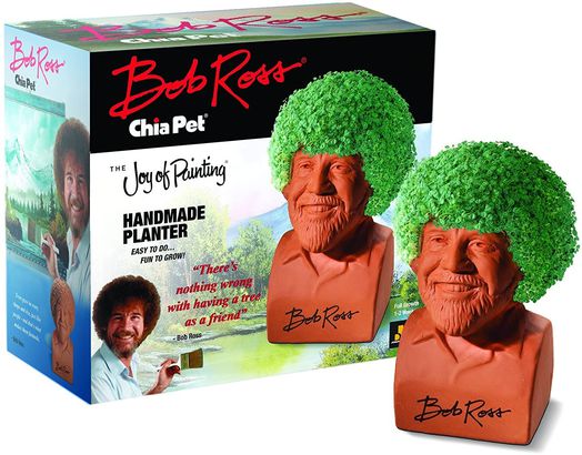 Bob Ross Chia Pet