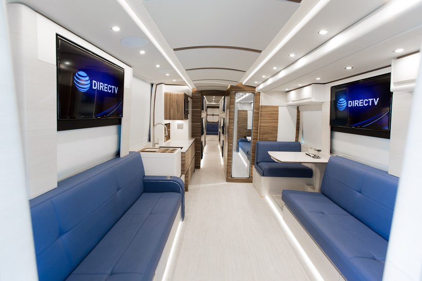 Look Inside a Luxury Tour Bus That Carries Celebrities and Rock Stars