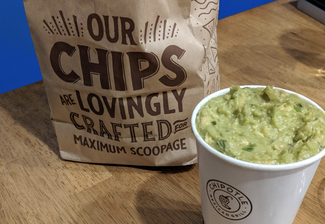 Chipotle Chips and Guacamole
