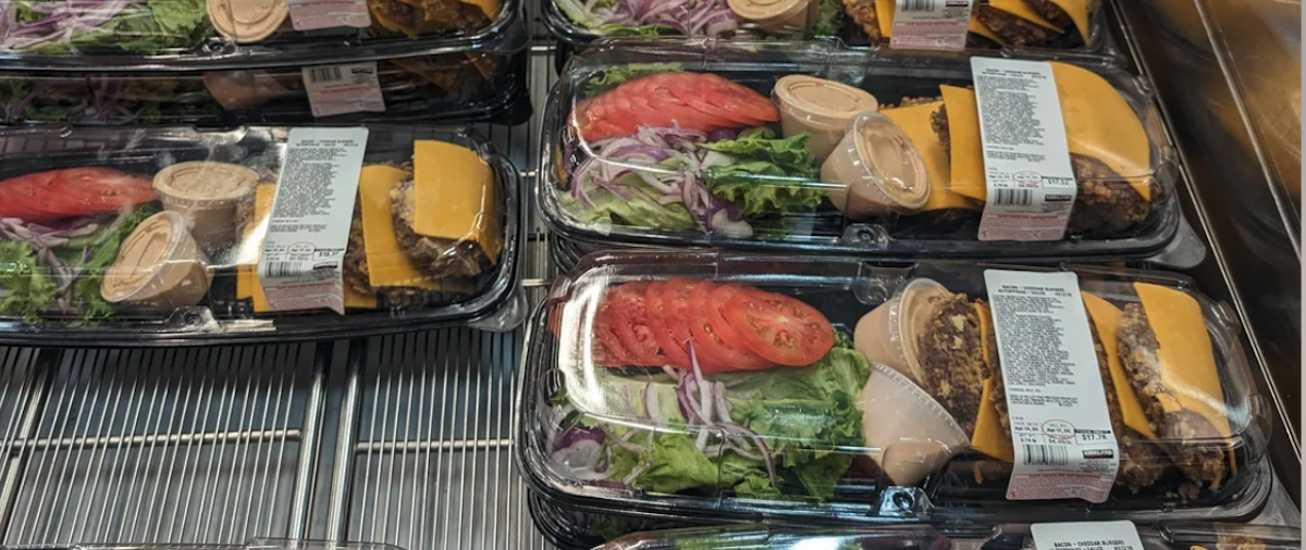 Costco Bacon Cheddar Burger kits