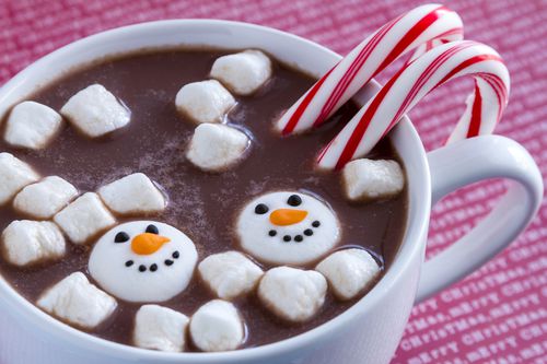 peppermint hot chocolate