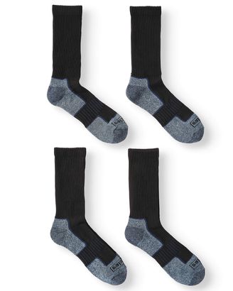 Dickies Men's Industrial Strength Performance Crew Sock, 4-Pack