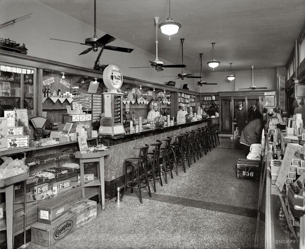 Dixie Soda Fountain Co., Washington D.C., 1928