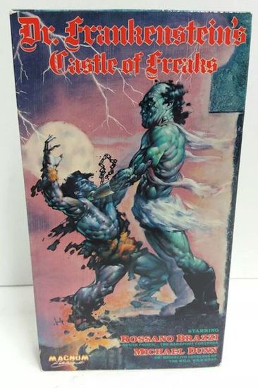 Dr. Frankenstein Castle of Freaks VHS
